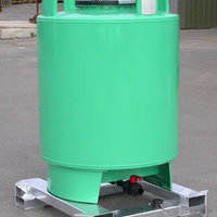 The cylindrical steel tank of the PCM 1000 has been tested to 3 Bar.