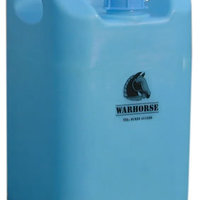 Warhorse reusable plastic drum for general purpose liquids.