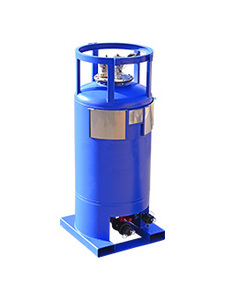 PCM 250 reusable metallic pressure discharge IBC for liquids from Francis Ward.